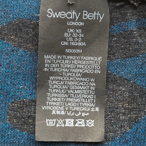 Sweaty Betty Animal Print Base Layer Top - Picture 8 of 9